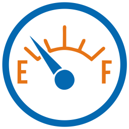 Emergency fuel assistance icon