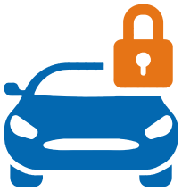 Vehicle lockout assistance icon